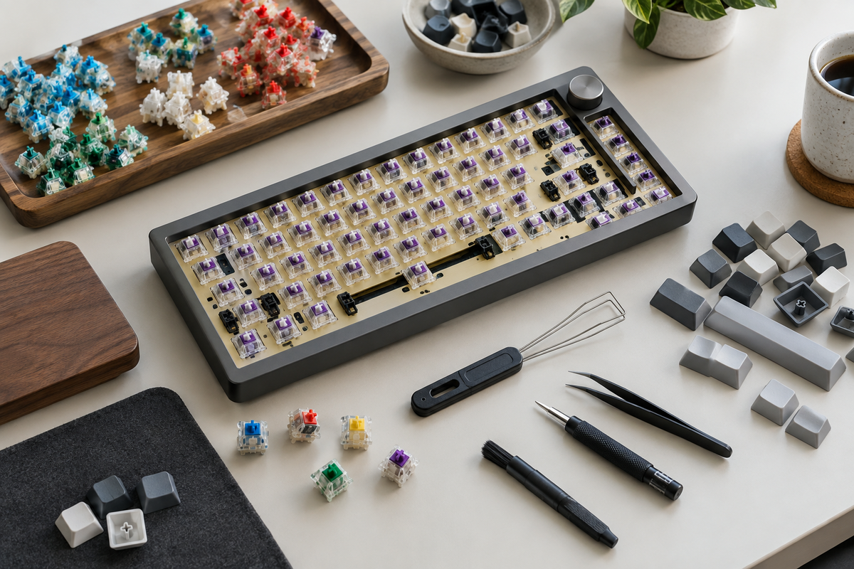 Mechanical Keyboard Switches Shape the Entire Typing Experience