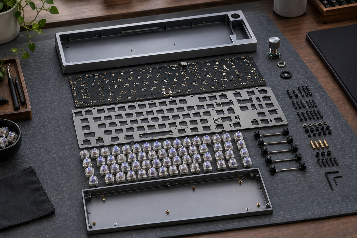 Keyboard PCBs and Plates Form the Foundation of a Custom Build
