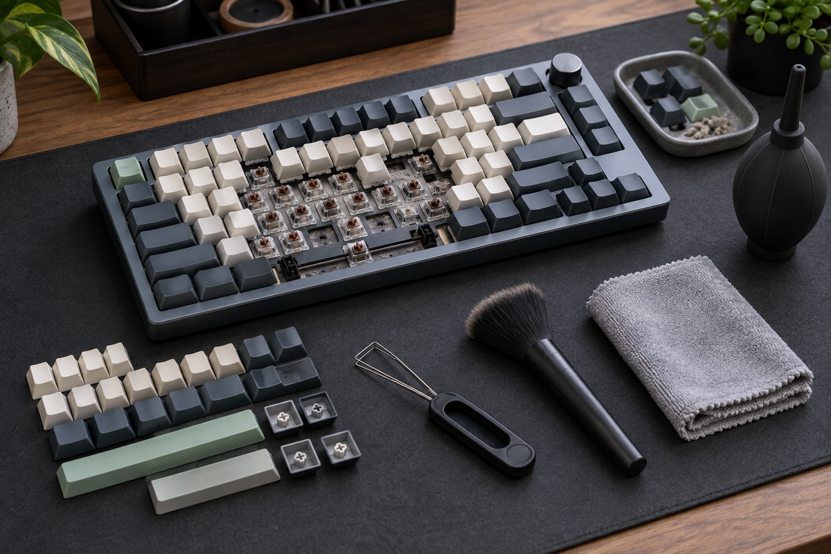 Regular Keyboard Cleaning Keeps Mechanical Builds Looking and Feeling Better